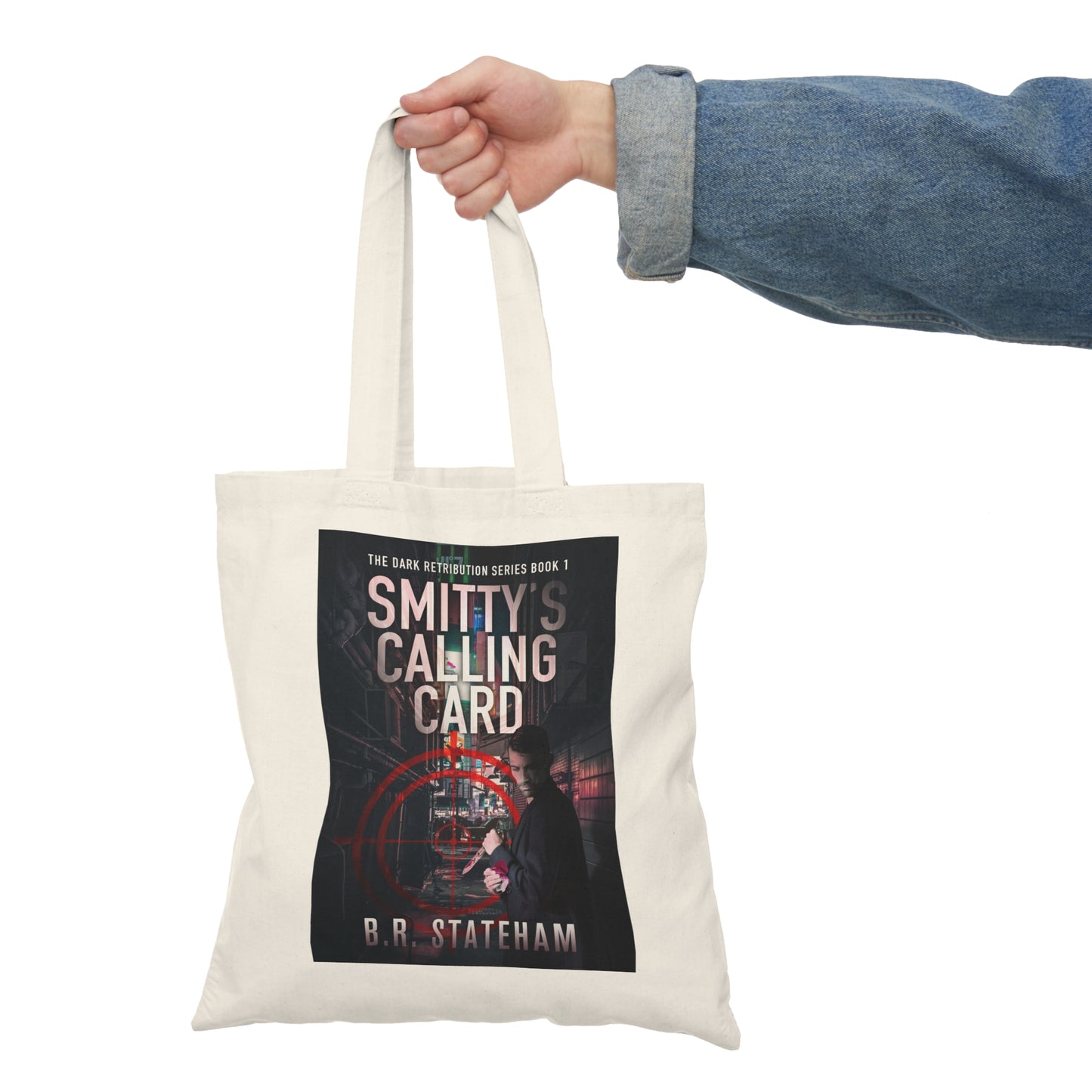 Smitty's Calling Card - Natural Tote Bag