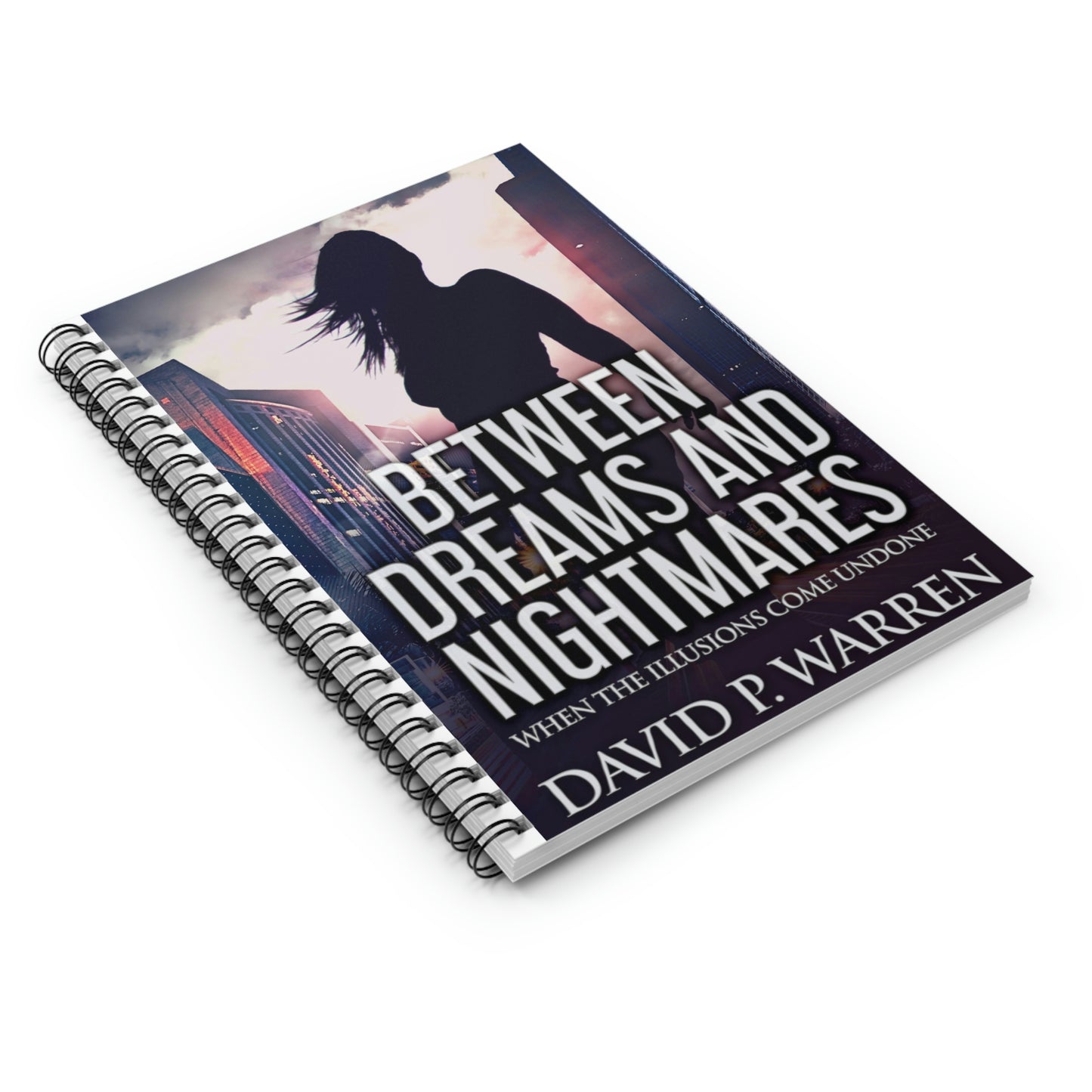 Between Dreams and Nightmares - Spiral Notebook
