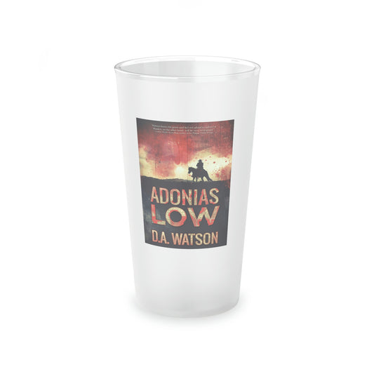 Adonias Low - Frosted Pint Glass