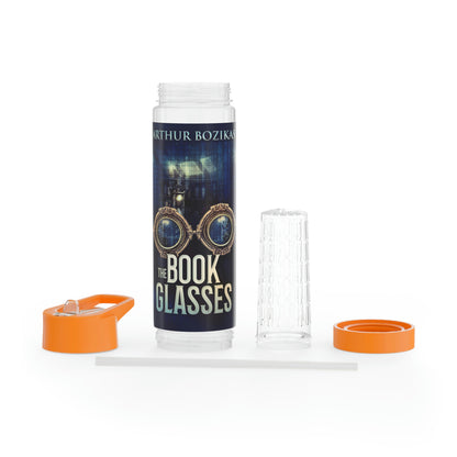 The Book Glasses - Infuser Water Bottle