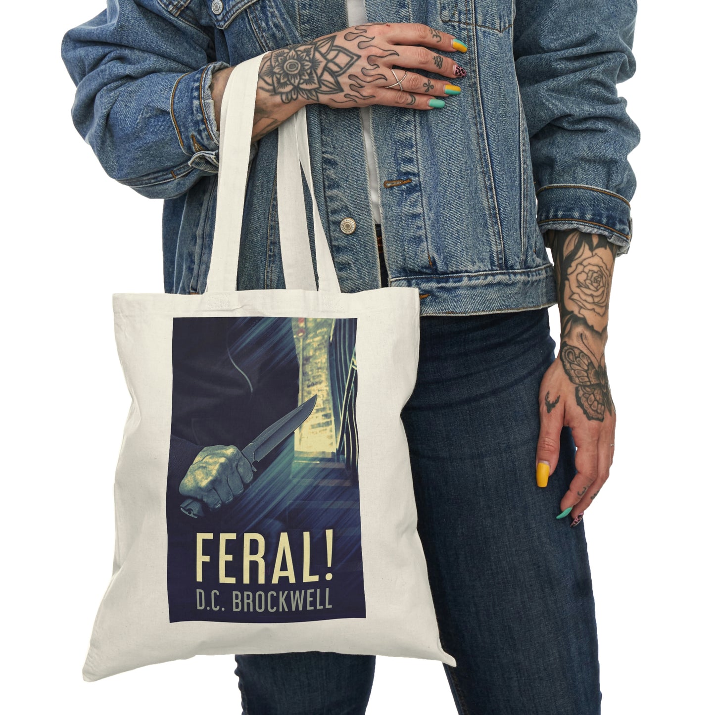 Feral! - Natural Tote Bag