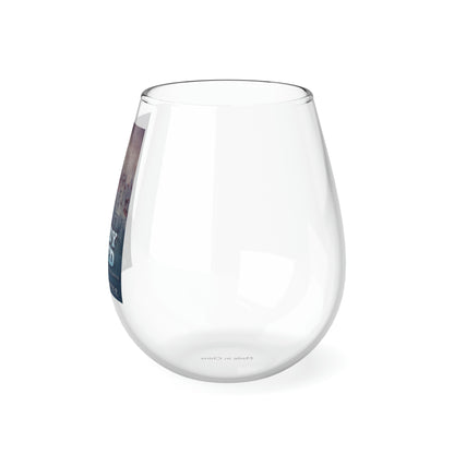 A Study In Red - Stemless Wine Glass, 11.75oz