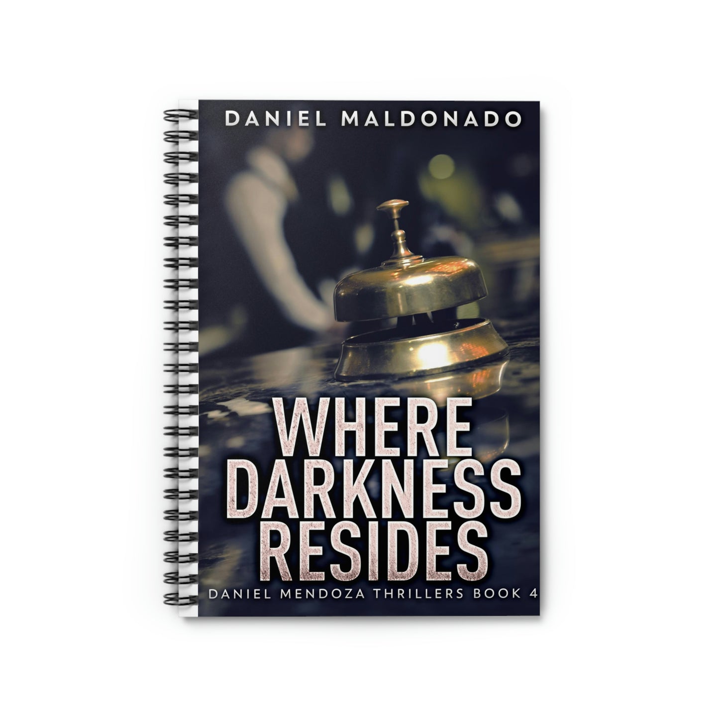 Where Darkness Resides - Spiral Notebook