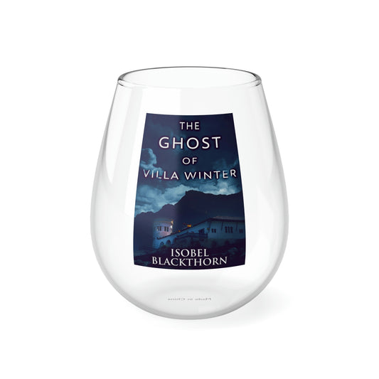 The Ghost Of Villa Winter - Stemless Wine Glass, 11.75oz
