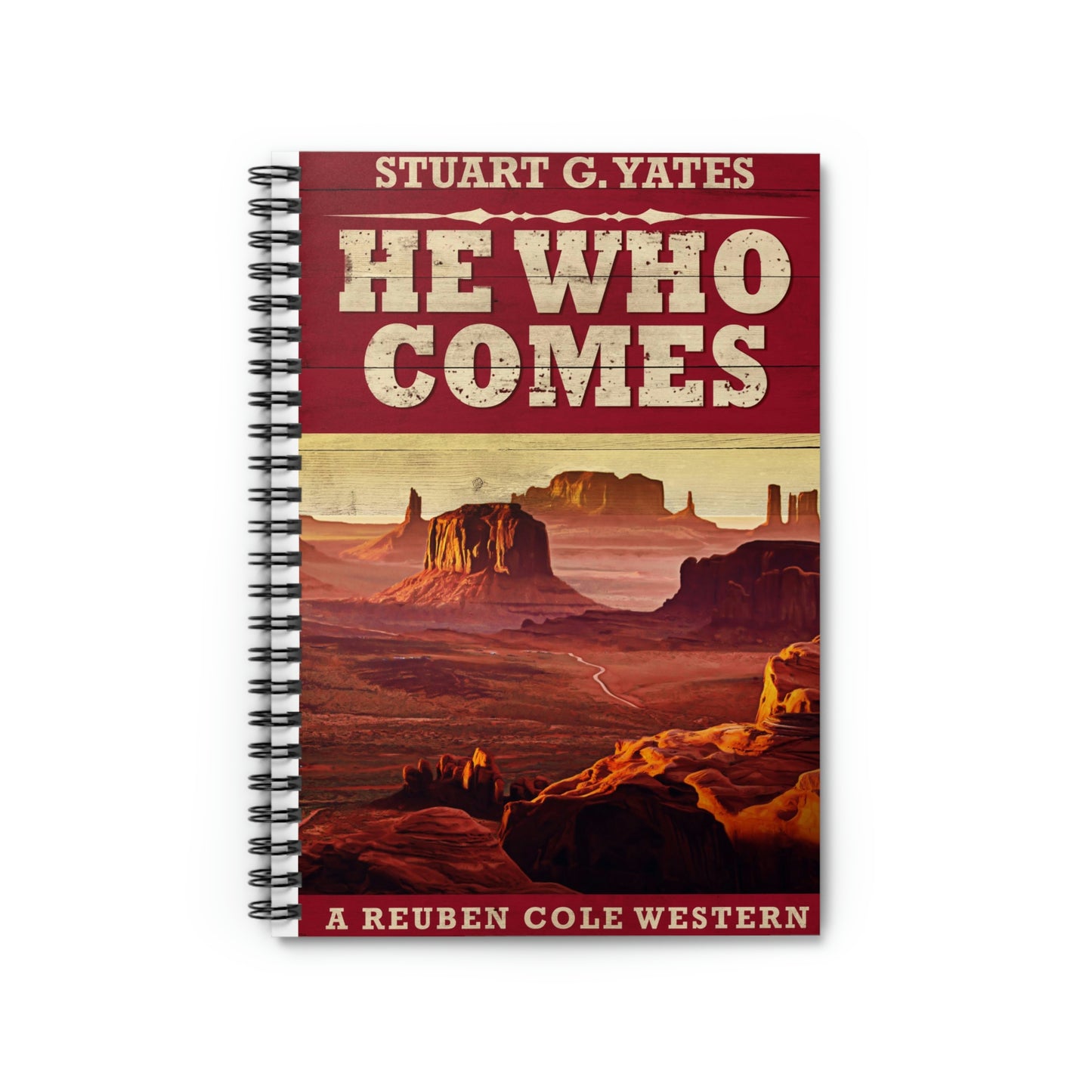 He Who Comes - Spiral Notebook