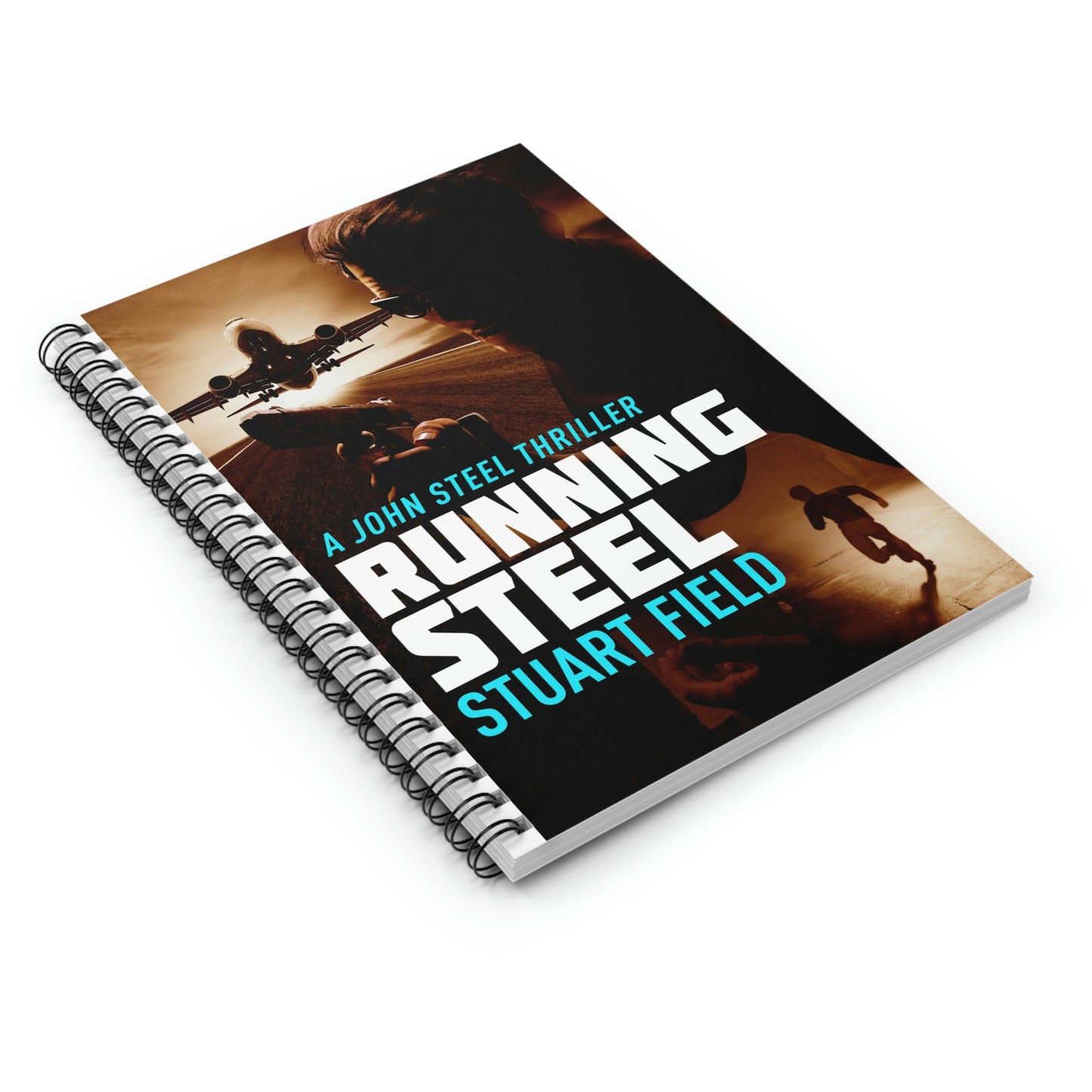 Running Steel - Spiral Notebook