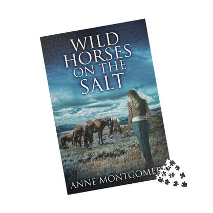 Wild Horses On The Salt - 1000 Piece Jigsaw Puzzle