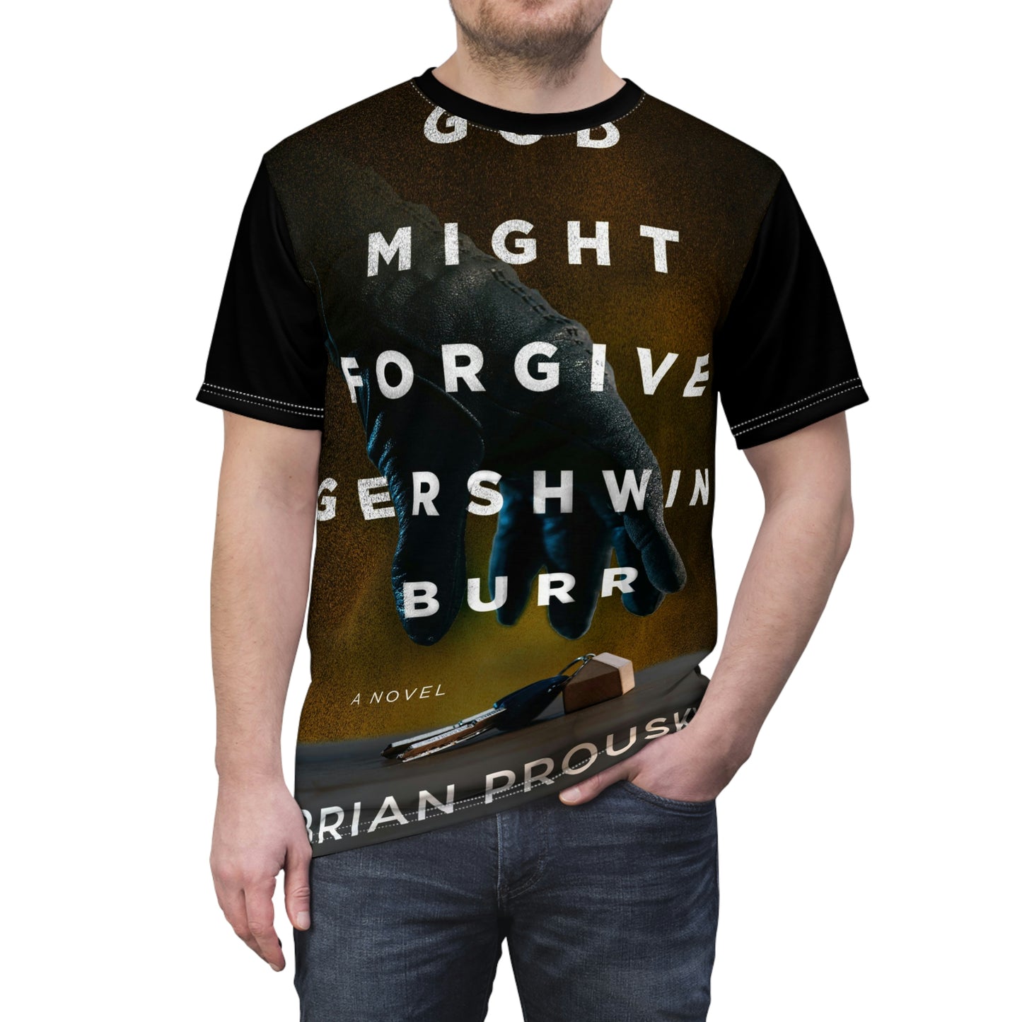 God Might Forgive Gershwin Burr - Unisex All-Over Print Cut & Sew T-Shirt