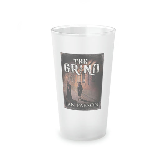 The Grind - Frosted Pint Glass