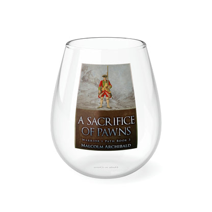 A Sacrifice of Pawns - Stemless Wine Glass, 11.75oz