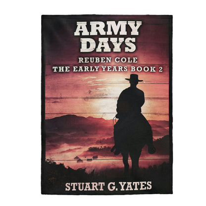 Army Days - Velveteen Plush Blanket