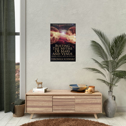 Busting The Myths Of Mars And Venus - Rolled Poster