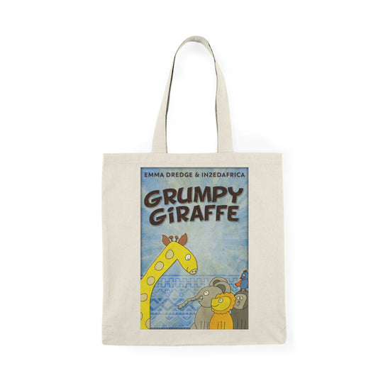 Grumpy Giraffe - Natural Tote Bag
