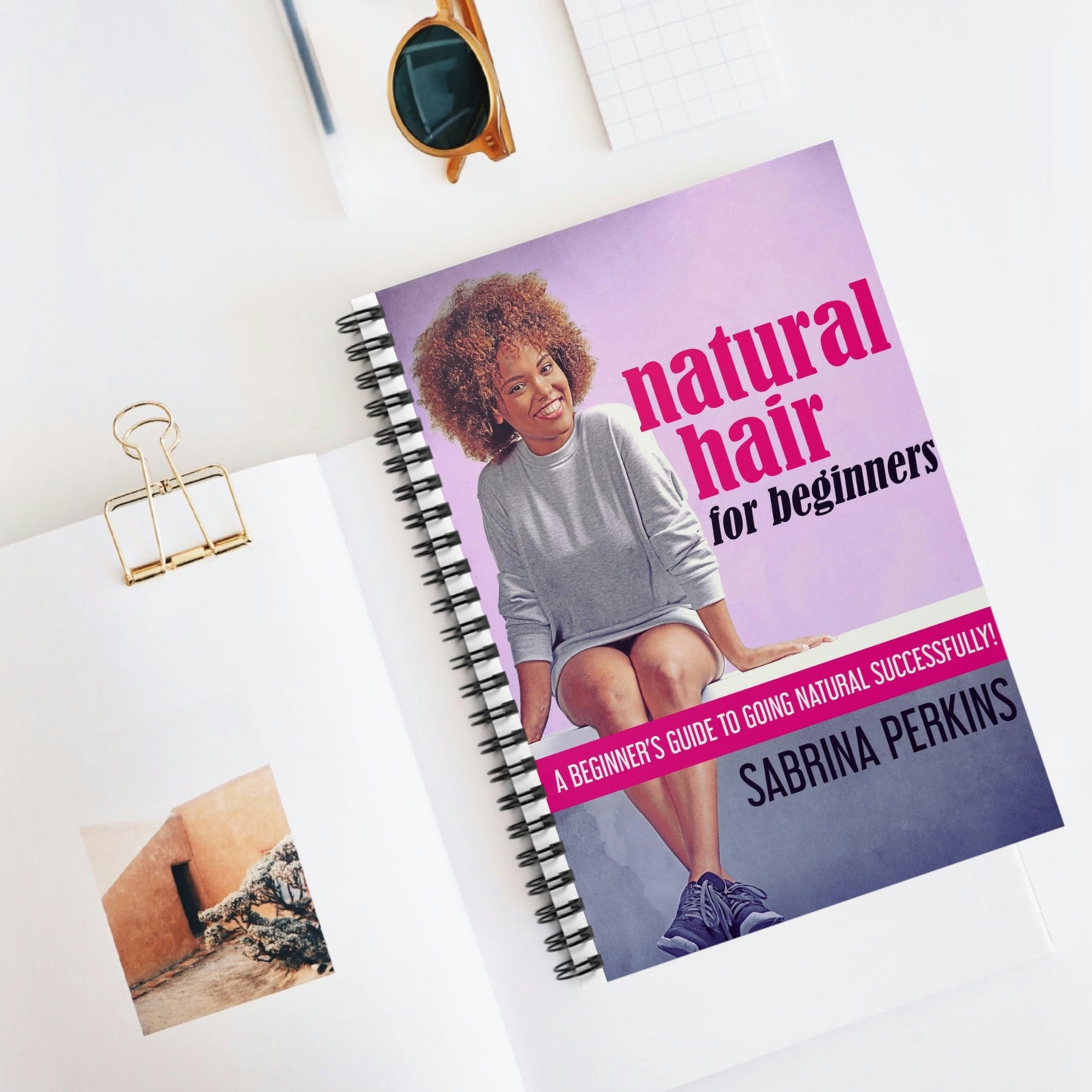 Natural Hair For Beginners - Spiral Notebook