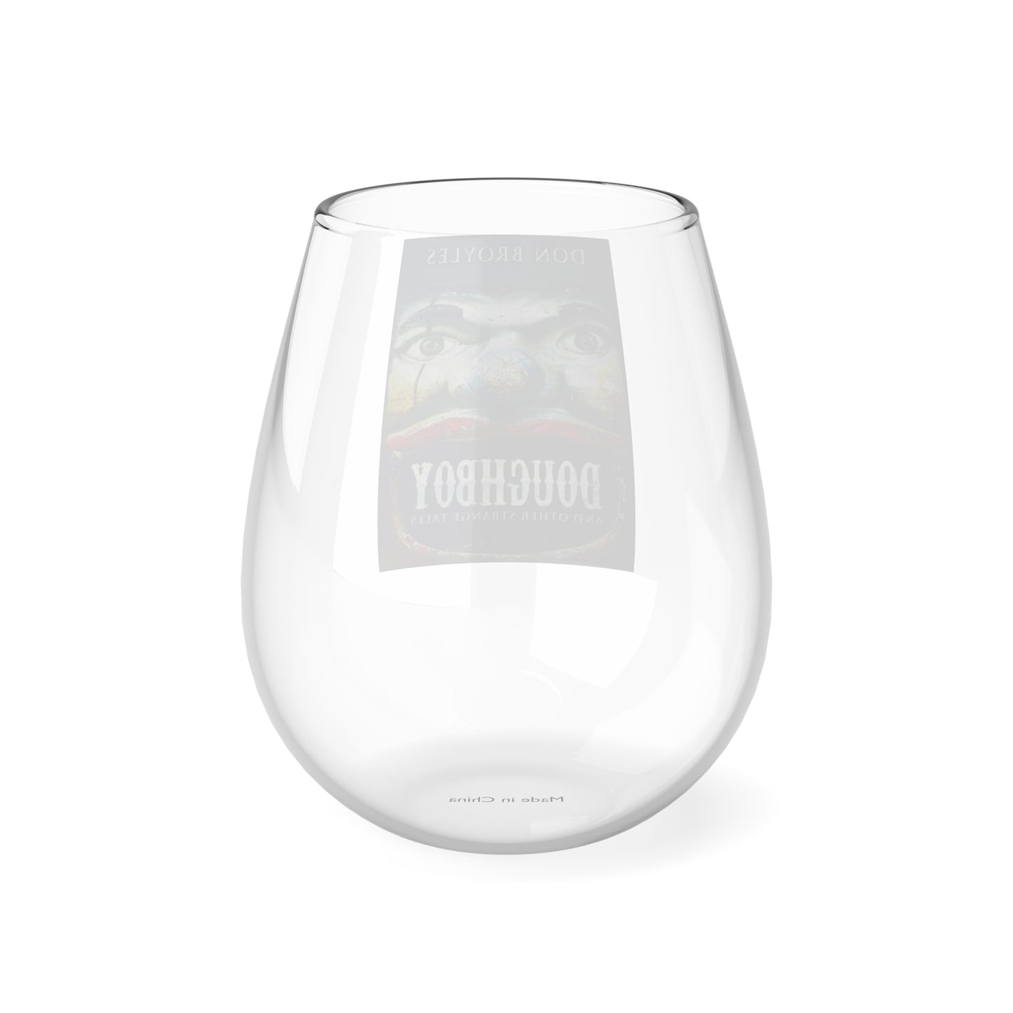 Doughboy - Stemless Wine Glass, 11.75oz