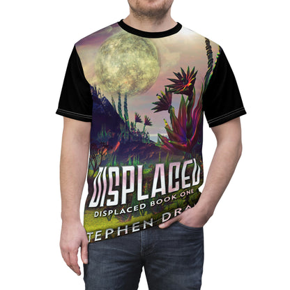Displaced - Unisex All-Over Print Cut & Sew T-Shirt