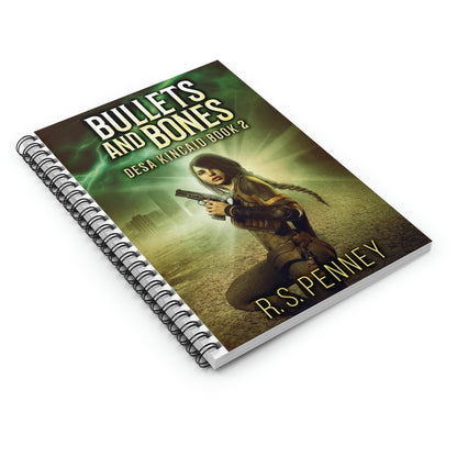 Bullets And Bones - Spiral Notebook