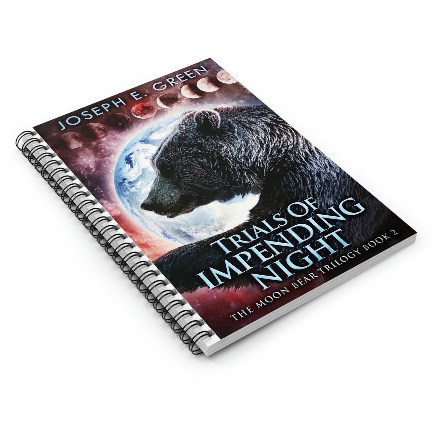 Trials Of Impending Night - Spiral Notebook