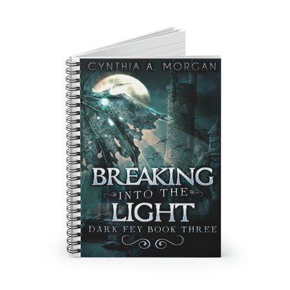 Breaking Into The Light - Spiral Notebook