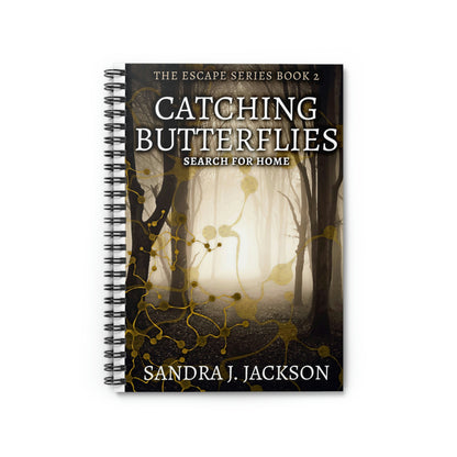 Catching Butterflies - Spiral Notebook
