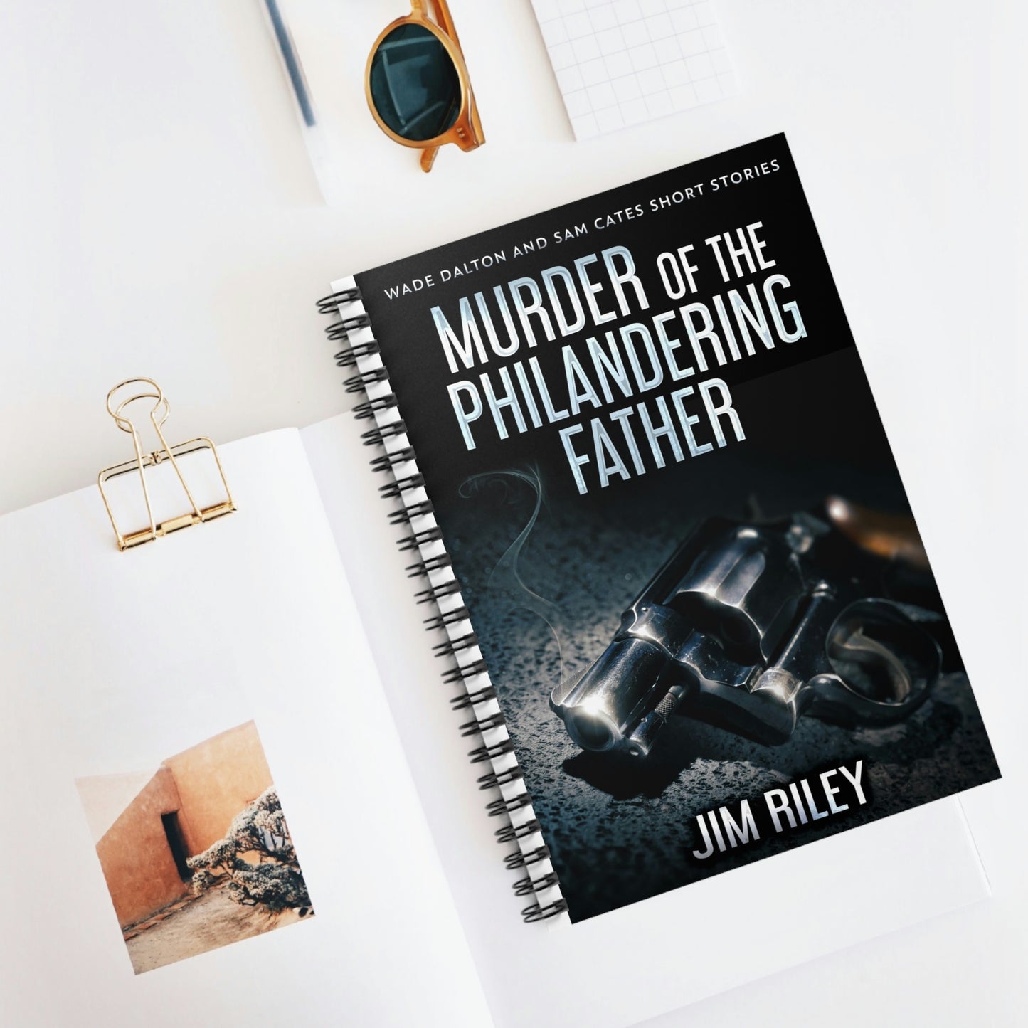 Murder Of The Philandering Father - Spiral Notebook