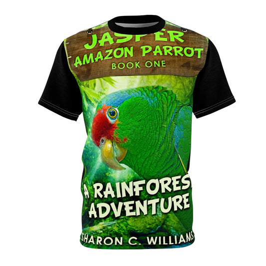 A Rainforest Adventure - Unisex All-Over Print Cut & Sew T-Shirt