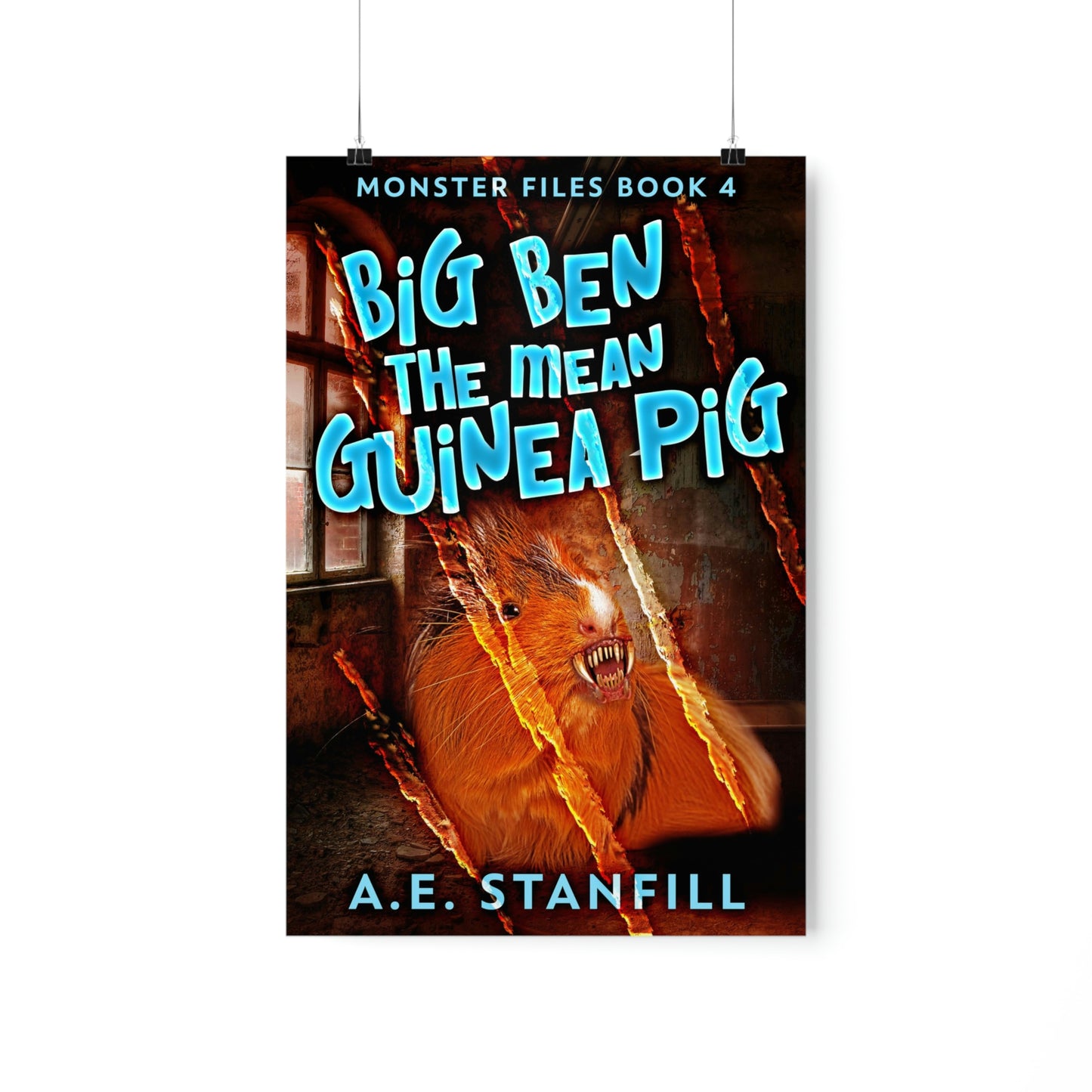Big Ben The Mean Guinea Pig - Matte Poster