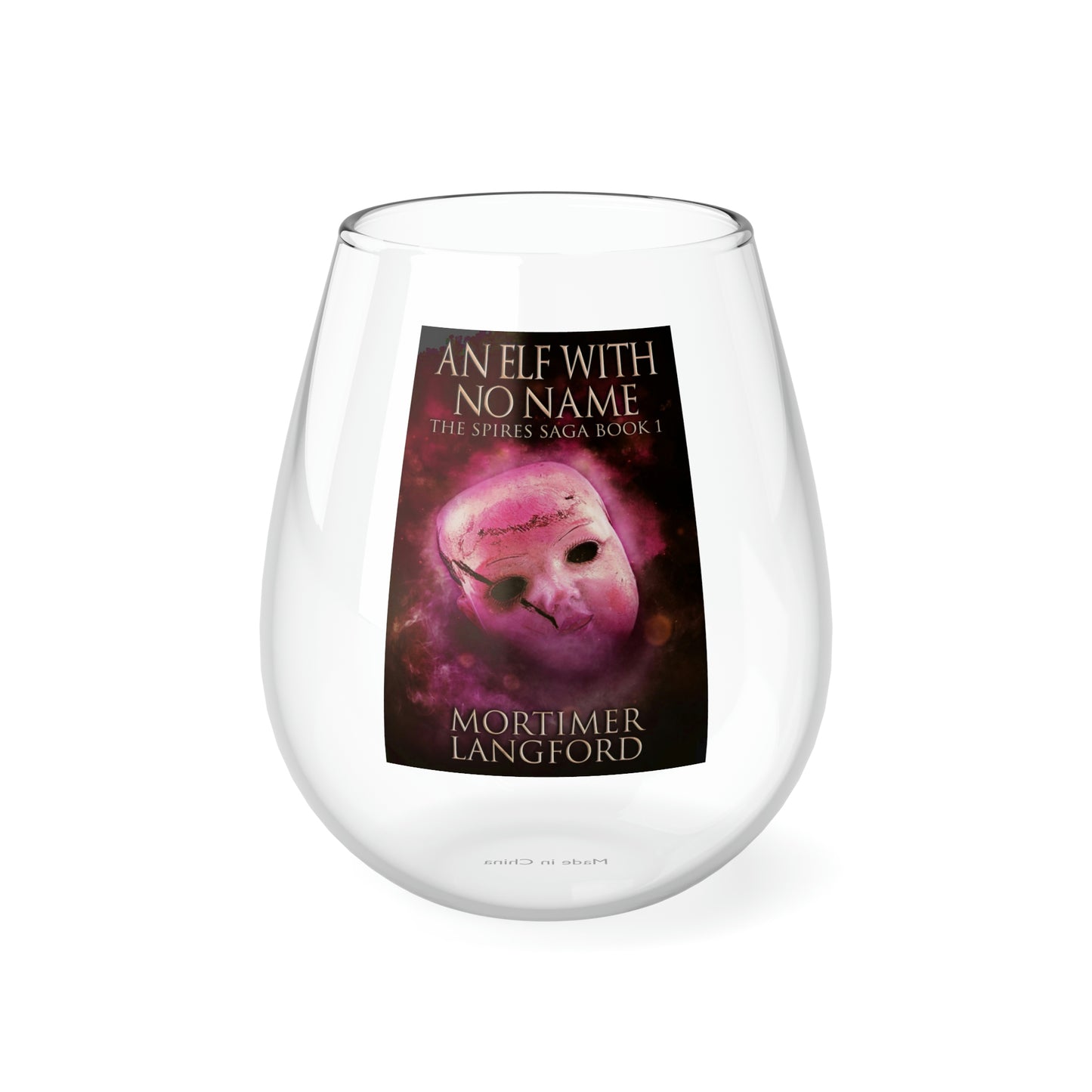 An Elf With No Name - Stemless Wine Glass, 11.75oz