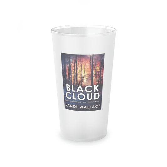 Black Cloud - Frosted Pint Glass