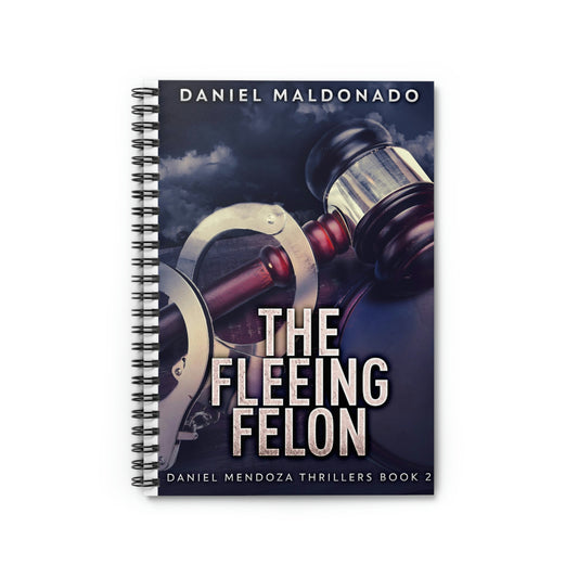 The Fleeing Felon - Spiral Notebook