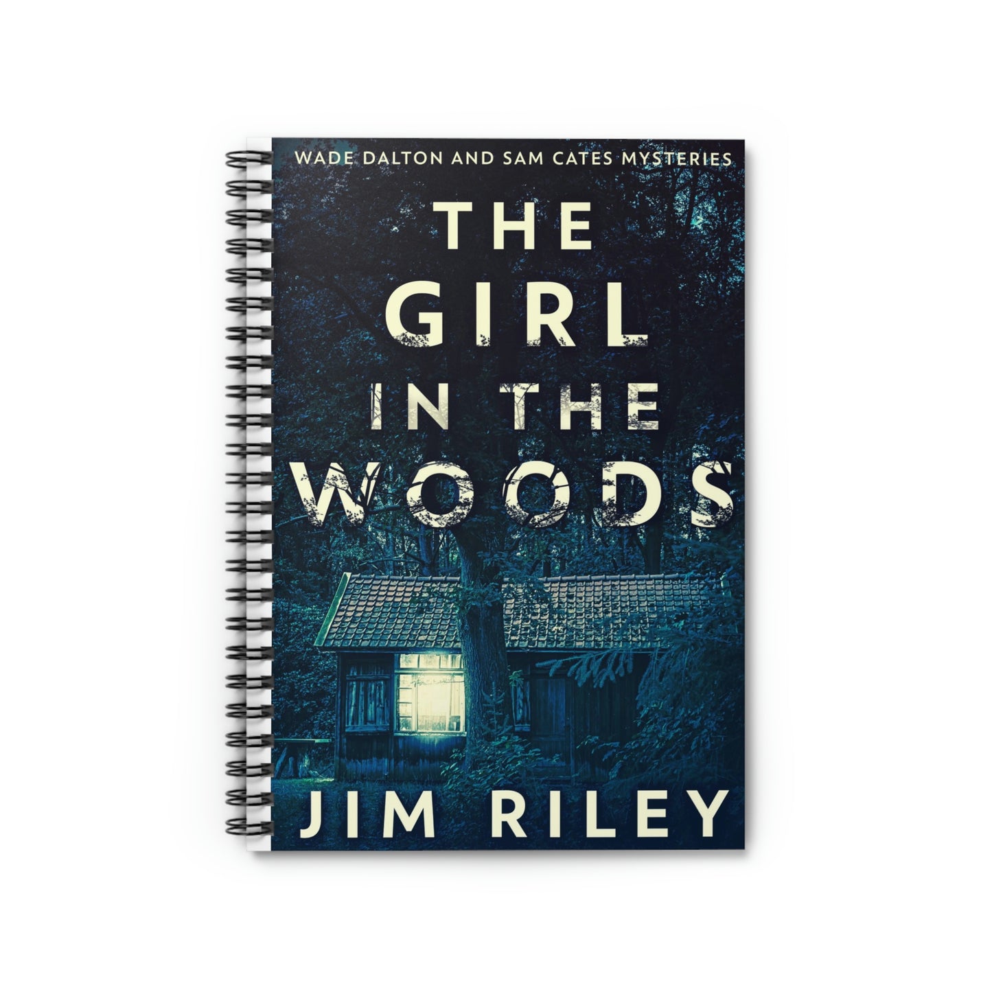 The Girl In The Woods - Spiral Notebook