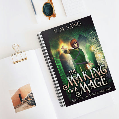 The Making Of A Mage - Spiral Notebook