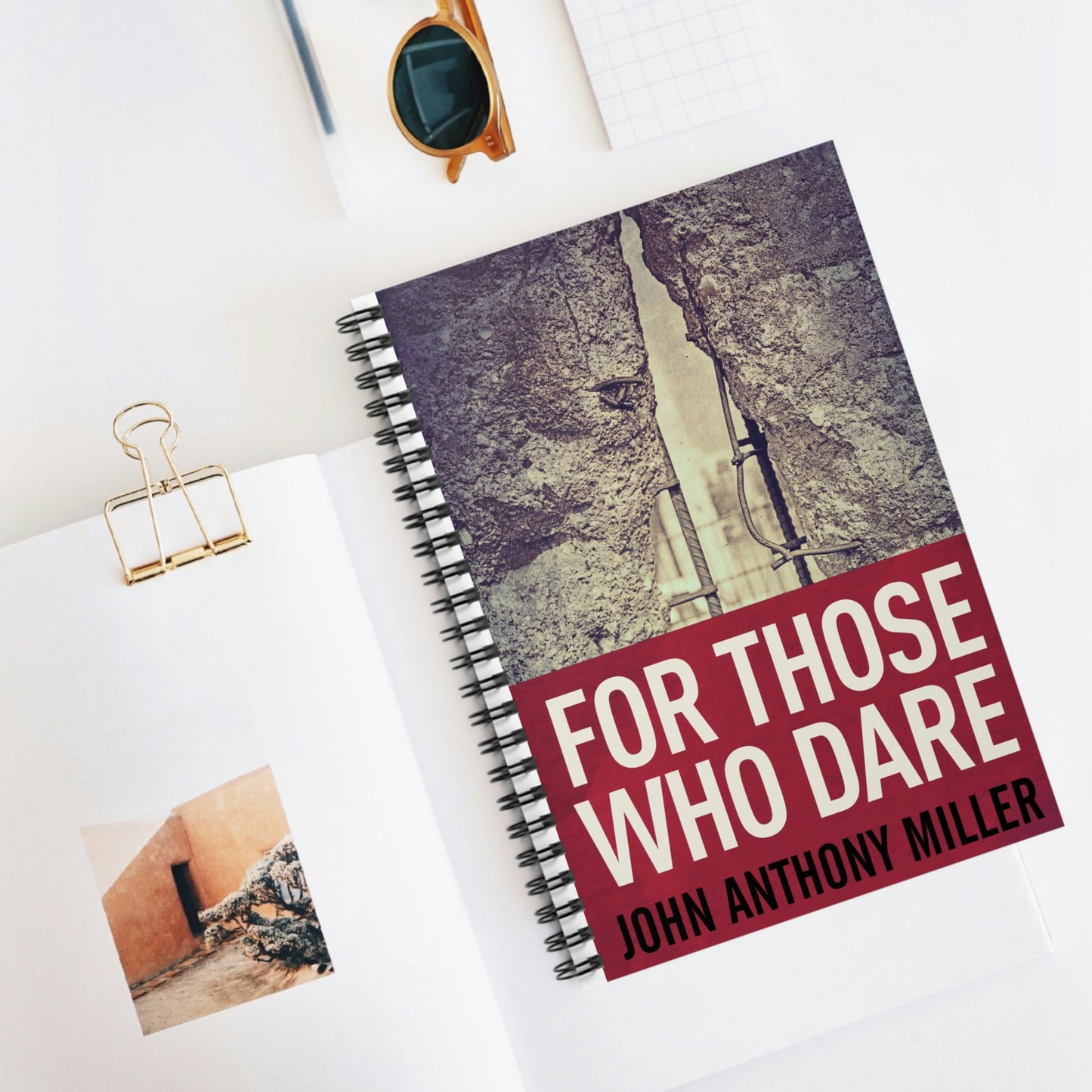 For Those Who Dare - Spiral Notebook