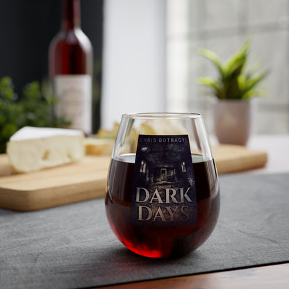 Dark Days - Stemless Wine Glass, 11.75oz
