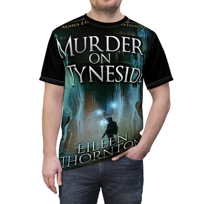 Murder on Tyneside - Unisex All-Over Print Cut & Sew T-Shirt