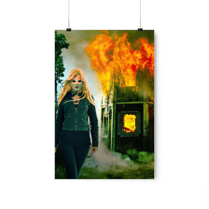 Burn It Down - Matte Poster
