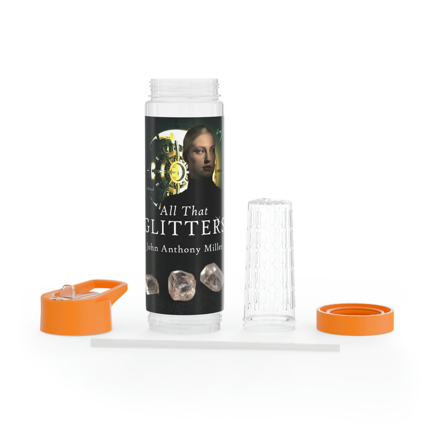All That Glitters - Infuser Water Bottle