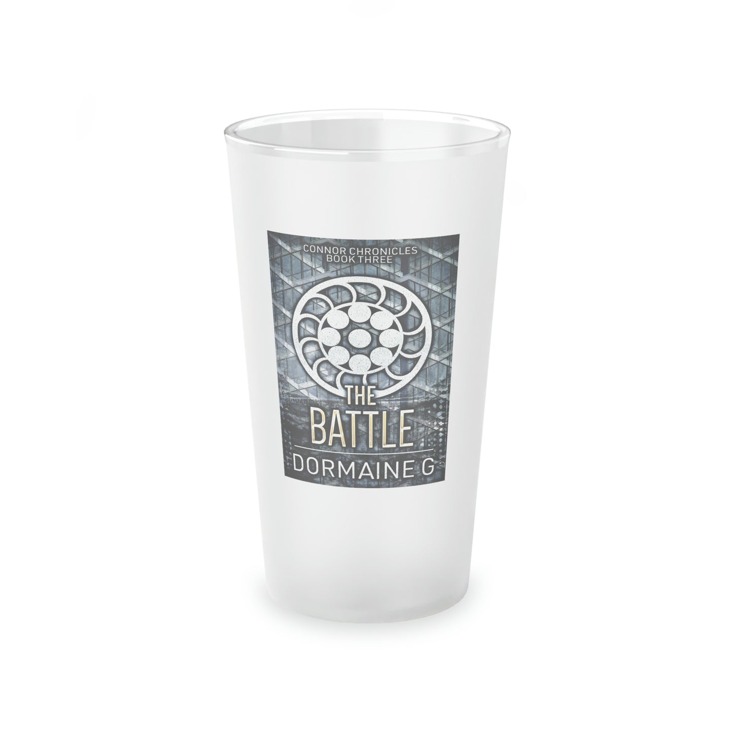The Battle - Frosted Pint Glass