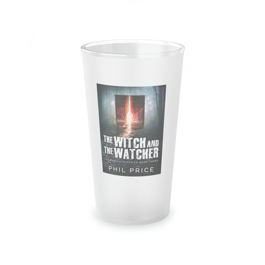 The Witch and the Watcher - Frosted Pint Glass