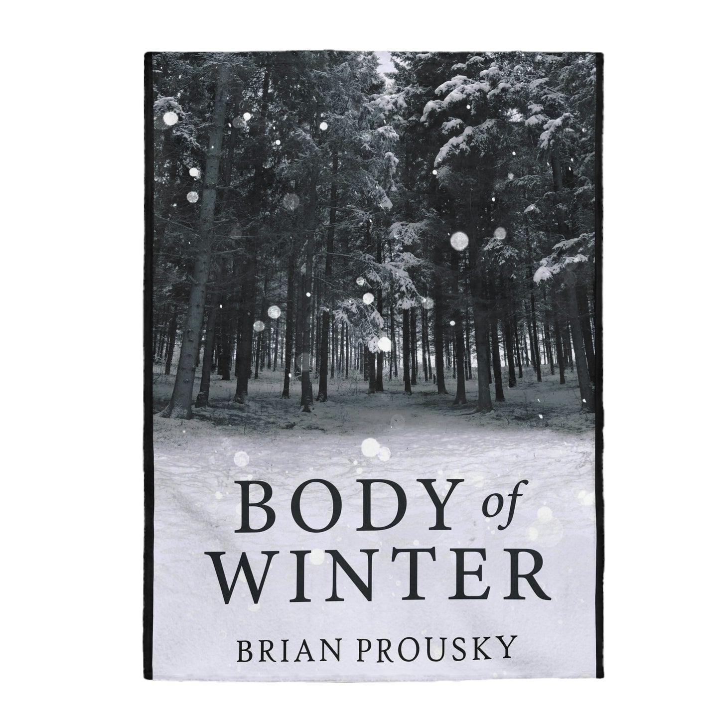 Body Of Winter - Velveteen Plush Blanket