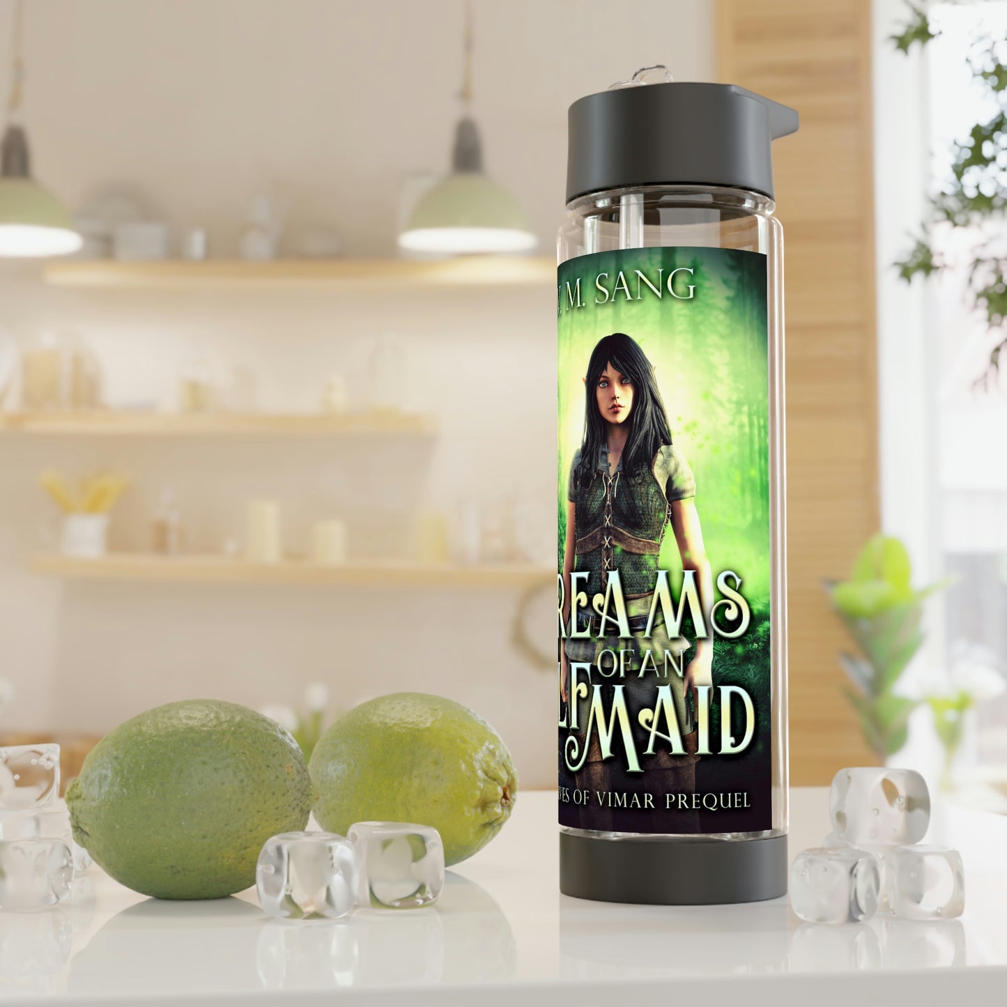 Dreams Of An Elf Maid - Infuser Water Bottle