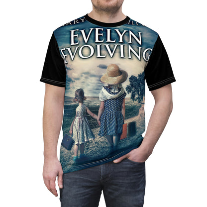 Evelyn Evolving - Unisex All-Over Print Cut & Sew T-Shirt