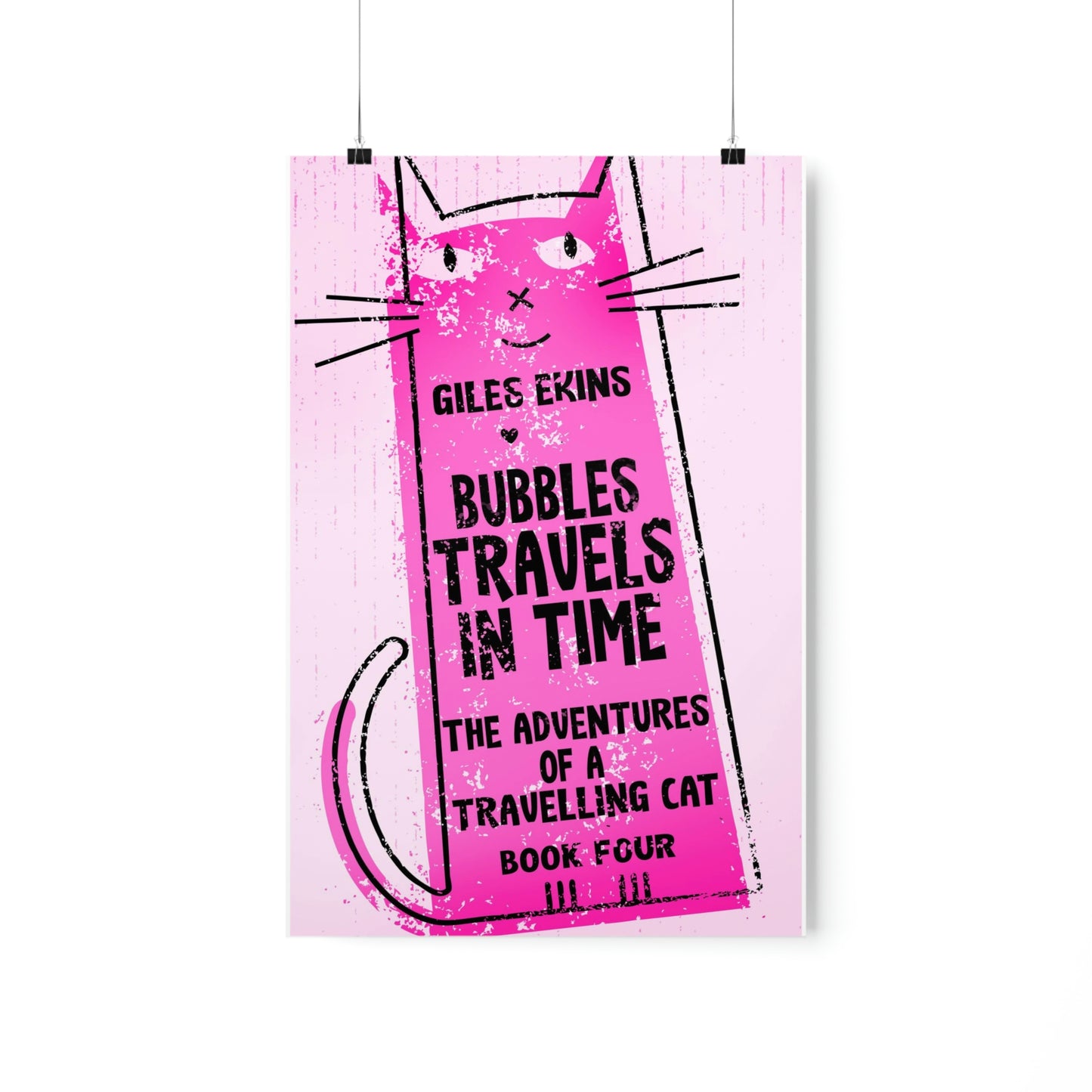 Bubbles Travels In Time - Matte Poster