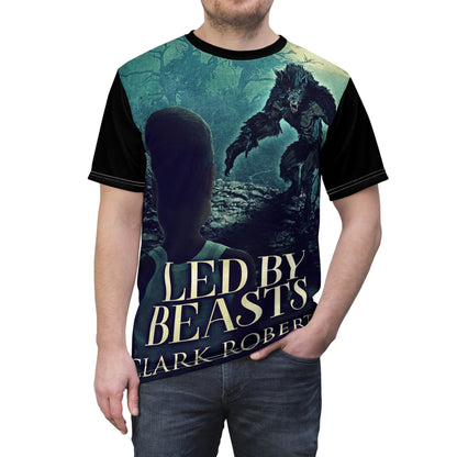 Led By Beasts - Unisex All-Over Print Cut & Sew T-Shirt