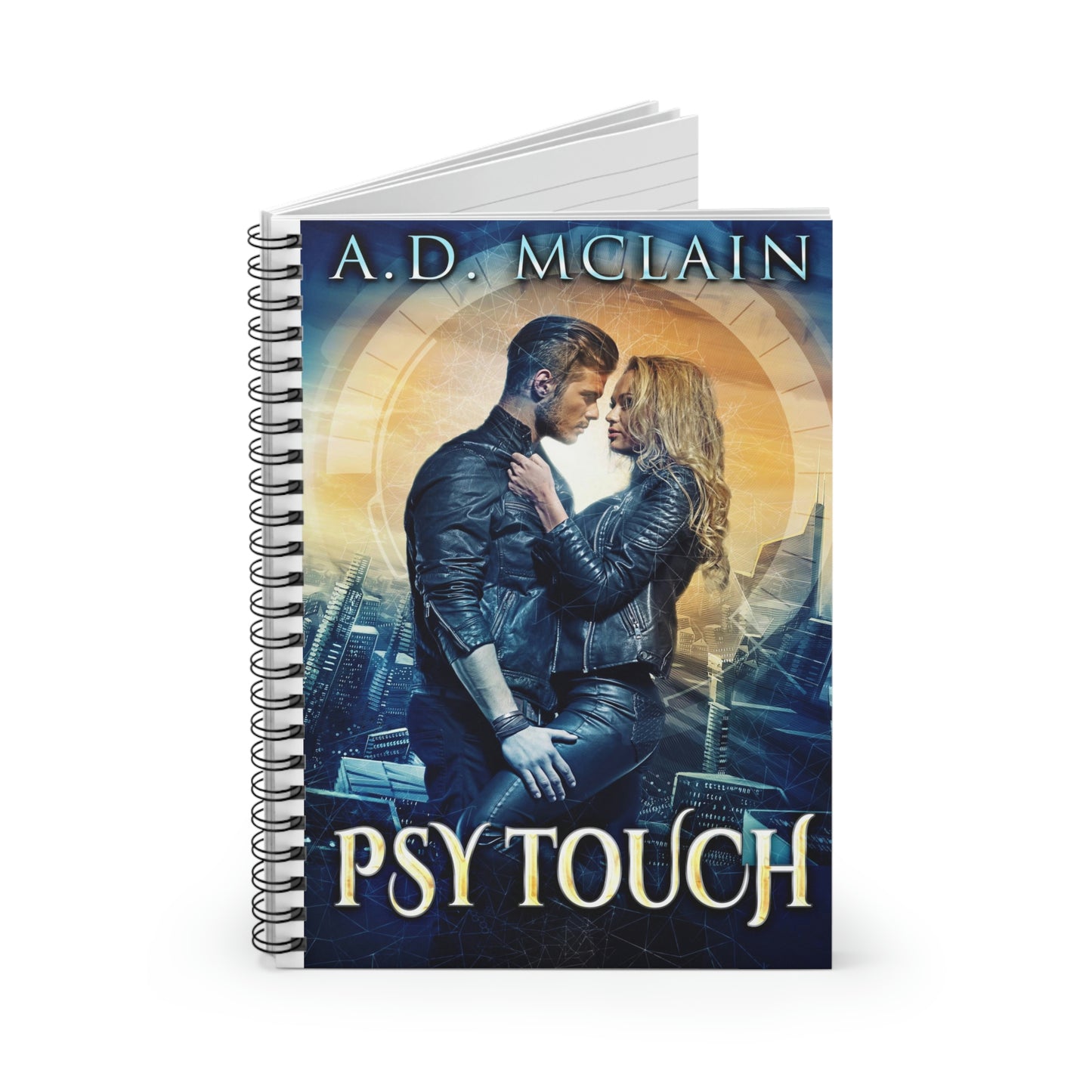 Psy Touch - Spiral Notebook