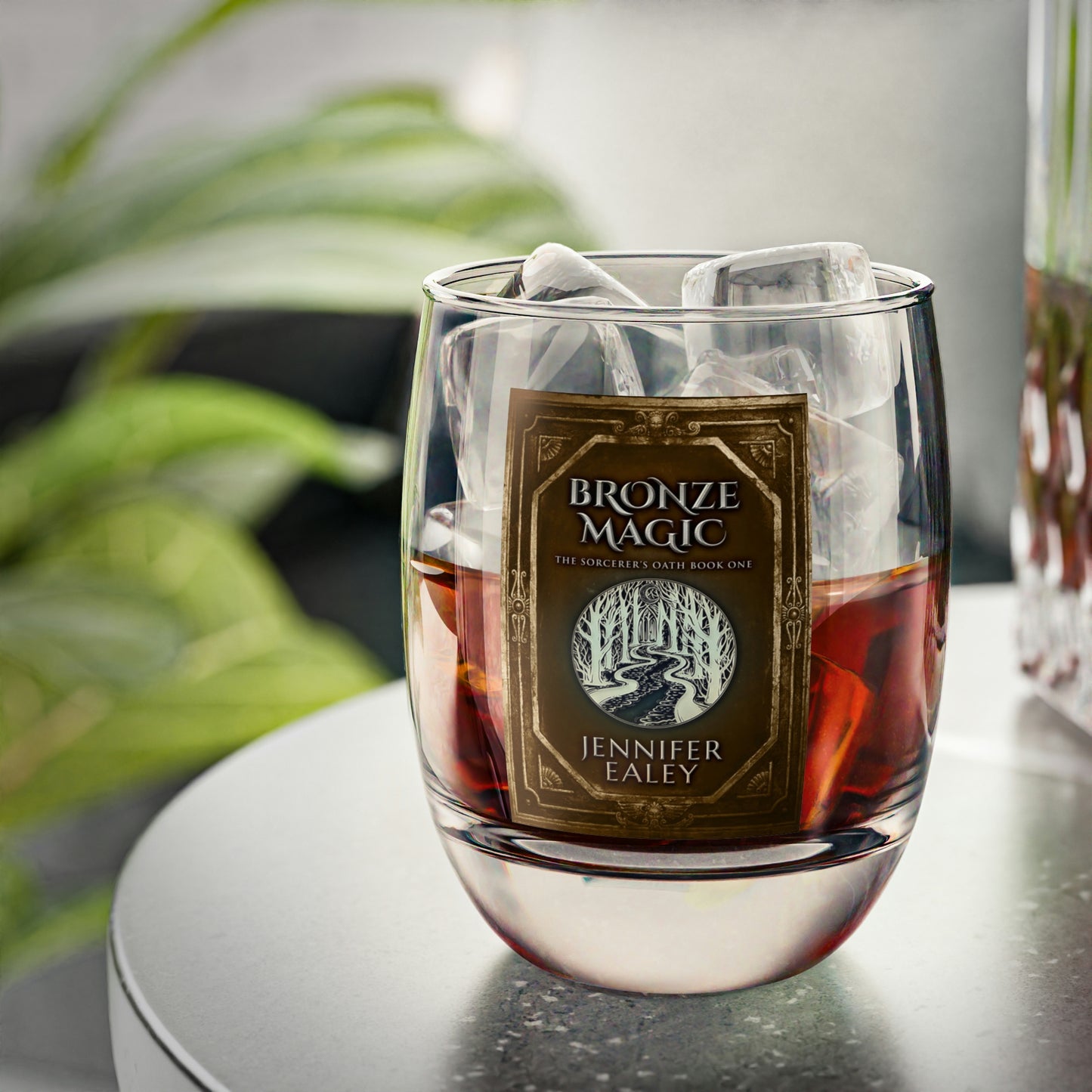 Bronze Magic - Whiskey Glass
