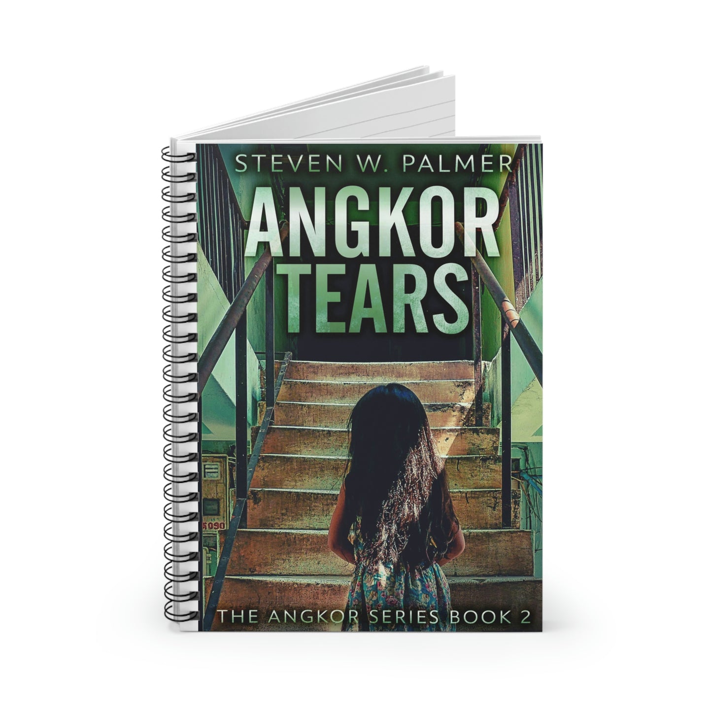 Angkor Tears - Spiral Notebook