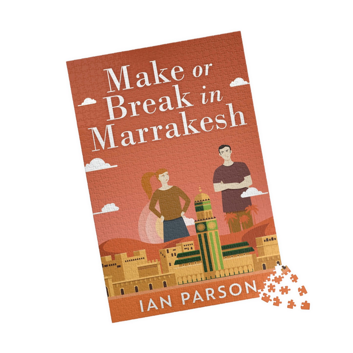 Make Or Break In Marrakesh - 1000 Piece Jigsaw Puzzle