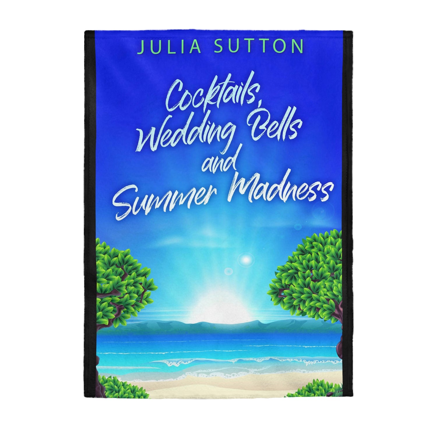 Cocktails, Wedding Bells and Summer Madness - Velveteen Plush Blanket