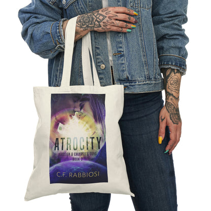 Atrocity - Natural Tote Bag